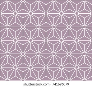 Abstract Star Geometric Seamless Pattern Background 
