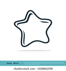 Abstract Star Icon Vector Logo Template Illustration Design. Vector EPS 10.