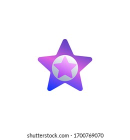 vectorial de diseño de ilustración de estrella abstracta