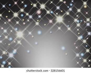 Abstract star light background