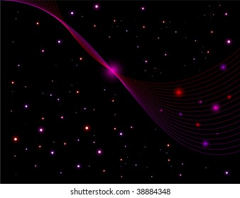 Abstract Star Lights