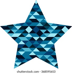Abstract Star Logo Design . Modern Icon. Vector.