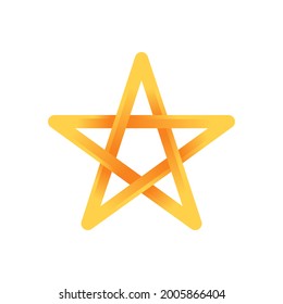 Abstract Star Logo icon Design Vector template. Simple and Elegant Star Logo design concept. Star Logo icon vector design template for business, branding, company, website, symbol, corporate, logo.
