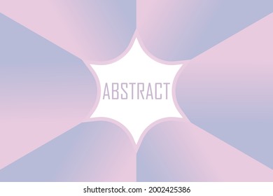 estrella pastel abstracta.  adecuado para el fondo