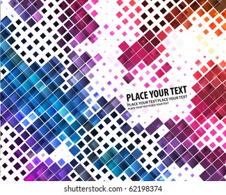Abstract star pattern design, eps8 vector illustration.