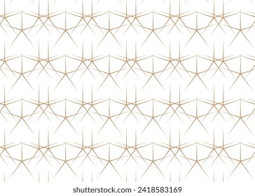 Abstract star pattern design. Vector colorful pattern design