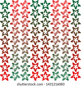 abstract star pattern icon. Abstract monochrome star vector graphics. - Vector