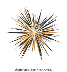Abstract Star Rays, Holiday Firework, Dynamite Burst, Sun Burst, Star Burst Sunshine, Radiating From the Center of Beams, Abstract Explosion