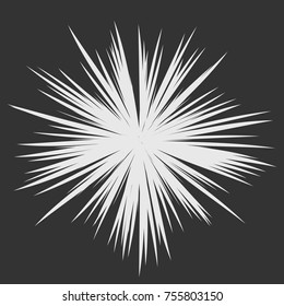 Abstract Star Rays, Holiday Firework, Dynamite Burst, Sun Burst, Star Burst Sunshine, Radiating From the Center of Beams, Abstract Explosion