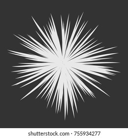 Abstract Star Rays, Holiday Firework, Dynamite Burst, Sun Burst, Star Burst Sunshine, Radiating From the Center of Beams, Abstract Explosion