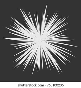 Resumen de Star Rays, fuegos artificiales de vacaciones, ráfagas de dinamismo, ráfagas de sol, brillo de estrella, radiación desde el centro de las vigas, explosión abstracta