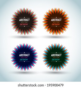 Abstract star seals