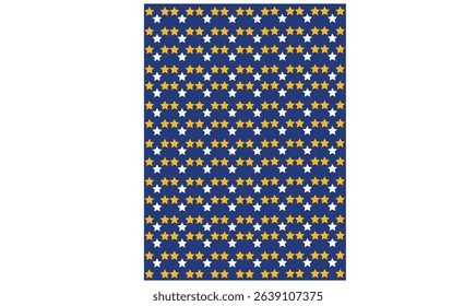 Abstract star seamless pattern background image