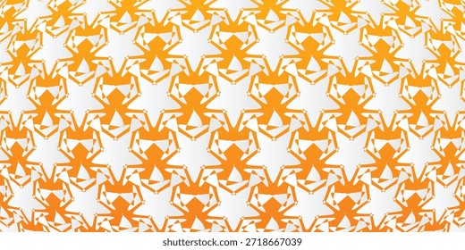 Abstract star seamless pattern background. Star motif