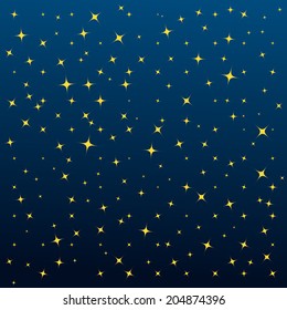 Abstract star shape vector background