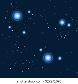 Abstract star sky