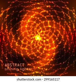 Abstract star space background