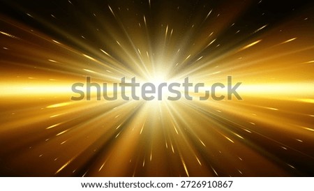 Abstract star or sun. Explosion effect. Fast motion effect. Vector background