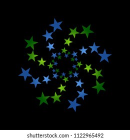 abstract star symbol