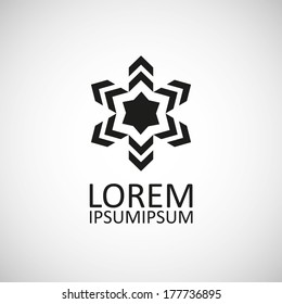 abstract star symbol