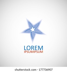 Abstract star symbol