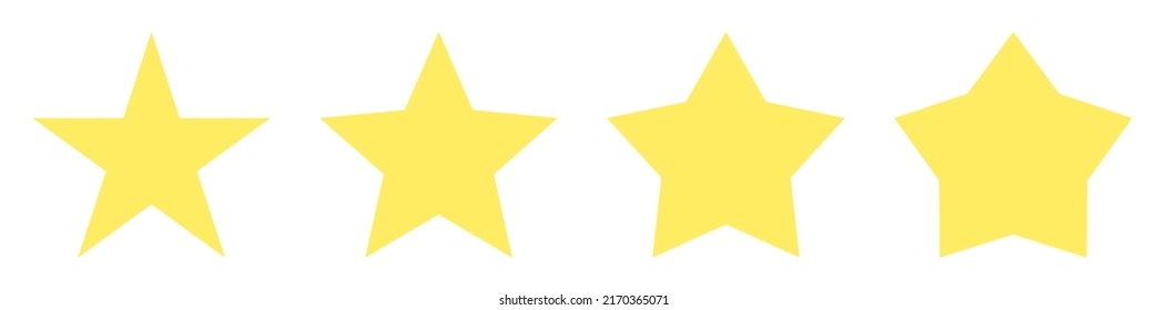 Abstraktes Sternsymbol, Symbol, Vektorgrafik, Illustration