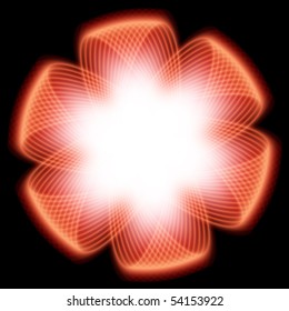 abstract star for text