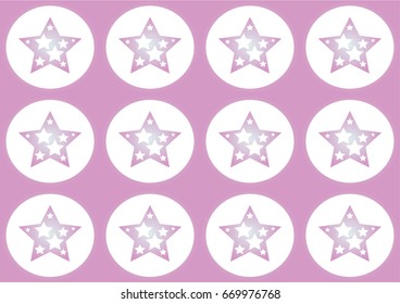 Abstract Star Vector