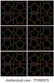 Abstract Star Vector