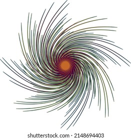 An abstract star. A vector file is useful for creating your designs.