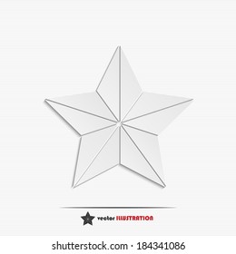 Abstract star web icon for your design