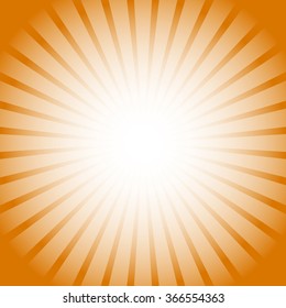 Abstract starburst, sunburst background. Radiating, converging lines, rays. Vector.