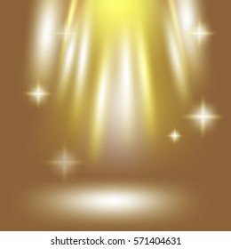 Abstract Stardust Glow Light Background Vector