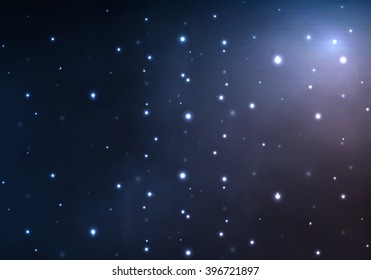Abstract starry background