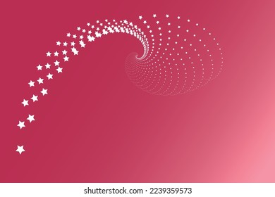 Abstract starry background, color of the year 2023, vector