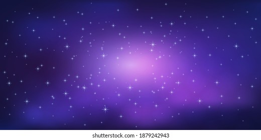 Abstract Starry Sky - Holliday, Christmas Background Design