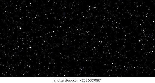 Abstractas cielo estrellado. Patrón sin fisuras