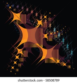 abstract stars