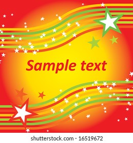 Abstract stars background