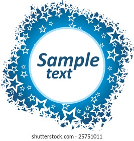 Abstract stars background