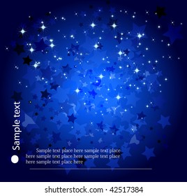 Abstract stars background