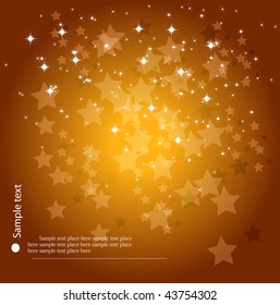 Abstract stars background