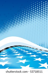 Fondo abstracto de estrellas