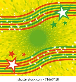 Abstract stars background