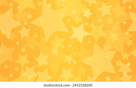 Abstract stars background. Golden stars pattern. Seamless stars background.