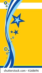 Abstract stars background (more backgrounds in this style - in my portfolio)