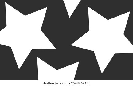 Abstract stars background. White stars pattern. White stars background.