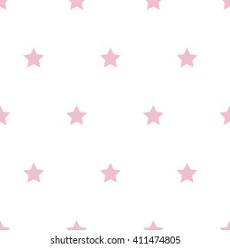 Abstract  stars pattern. Pink stars. Seamless pattern for wallpaper, web page background, textile design, graphic design.