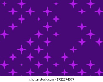 Abstract stars pattern, purple Wallpaper, simple background for covers, web pages and conferences, business cards. Vector illustration