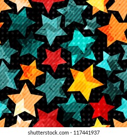 abstract stars seamless